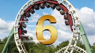 TOP 6 Snelste Efteling Achtbanen [upl. by Novyert]