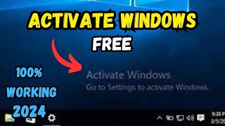 Activate windows 10 and 11 permanently  Windows 10 free activation in 2024 [upl. by Ecirehs]