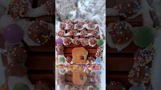 I Made A KIT KAT HOUSE  chocolate candy asmr amsrsounds christmas satisfying shorts fun [upl. by Handbook]