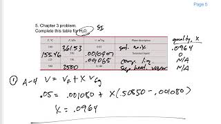 Thermodynamics  Final Exam Review  Chapter 3 problem [upl. by Gunar898]