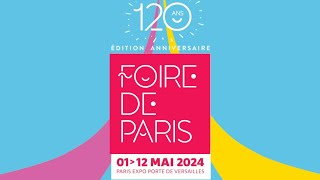 Gissé TRAVYS quotFOIRE DE PARIS 2024quot en Prestations les 2 amp 6 MAI 2024 à 18H00 [upl. by Regen759]