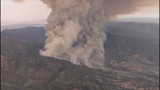 Authorities providing update on Airport Fire burning in Trabuco Canyon Orange County [upl. by Terencio]