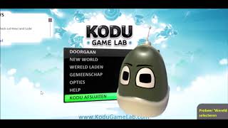 Intro Kodu game lab Davy Robberechts [upl. by Cioffred298]