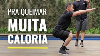 Treino para emagrecer em casa [upl. by Estell82]