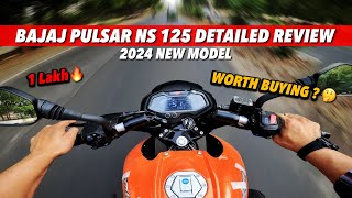 2024 Bajaj Pulsar NS 125 Ride Review  Tvs Raider killer [upl. by Ilene]