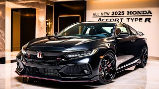 AllNew 2025 Honda Accord TypeR The Performance Sedan Youve Been Waiting For [upl. by Atsillac]