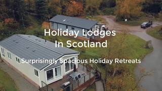 Holiday Lodges In Scotland  Surprisingly Spacious Holiday Retreats [upl. by Atoiganap]