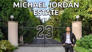 Touring Michael Jordans Mansion [upl. by Doralyn900]