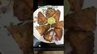 Fish Paplet Fry  Paplet Fish Curry vlogger cooking dailyvlogs fishfry [upl. by Skardol]