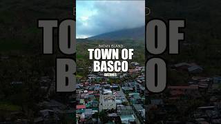 Drone video of the town of Basco in Batanes itsmorefuninthephilippines [upl. by Eimak]