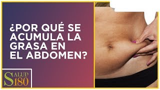 Cómo determinar si tienes exceso de grasa abdominal  Salud180 [upl. by Seve881]