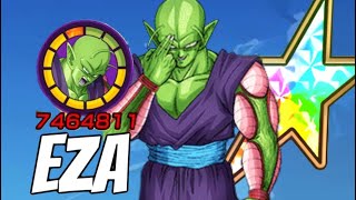 WISE WARRIOR 100 INT PICCOLO EZA REVIEW DBZ DOKKAN BATTLE [upl. by Ahsurej873]