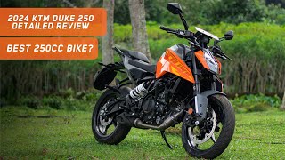 2024 KTM Duke 250 Malayalam Review  Is it Worth Spending 3 Lakhs [upl. by Aissat]