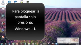 windows Bloquear la pantalla con el teclado [upl. by Awuhsoj]