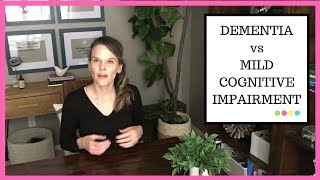 Whats the difference between mild cognitive impairment and dementia [upl. by Nisa]