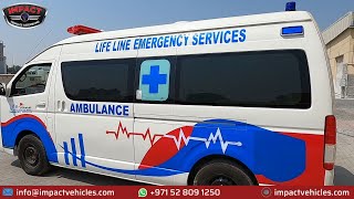 TOYOTA HIACE HIGH ROOF AMBULANCE  27 Liter Petrol [upl. by Powel]