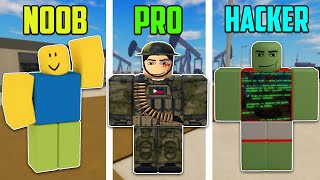 War Tycoon NOOB vs PRO vs HACKER [upl. by Assirt]