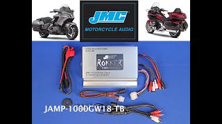 JMC ROKKER 1000XXR 4CH Amplifier Kit 20182024 Honda GoldWing TourStd [upl. by Kawasaki282]