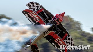 Skip Stewart Aerobatics  Spirit of St Louis Airshow 2019 [upl. by Andromada]