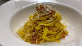 Carbonara Tagliatelle Recipe [upl. by Eustace311]