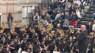 Fertitta Middle School Beginning Band Winter Concert 122022 [upl. by Danziger]