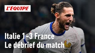 Italie 13 France  Le débrief de la victoire des Bleus dans ce choc en Ligue des Nations [upl. by Mochun364]