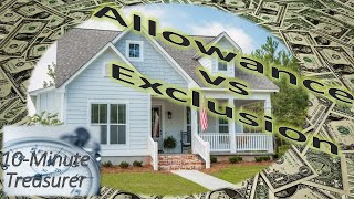 Housing Allowance vs Housing Exclusion [upl. by Johannes]