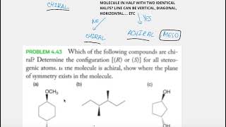 How To Determine If A Molecule Is Chiral Part 2 easy step by step method with examples [upl. by Enomor]