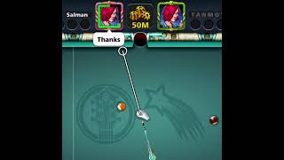 ❤️ Heart Win Game  8 Ball Pool Trick shots shorts devilsamegaming 8ballpool 8poolgame viral [upl. by Assirroc]