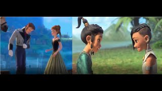 RayaNamaari comparisons to other Disney couples [upl. by Adnah]