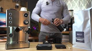 Turin H40 V2 Hand Grinder  Lets Brew Some Espresso [upl. by Gannie689]