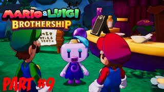 Mario amp Luigi Brothership  Part 9 Connecting the Fourth Island  Spiralias Puzzle Panels Game [upl. by Gonroff]