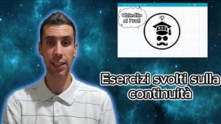 Limiti di funzione 22  Esercizi svolti sulla continuità di una funzione con e senza parametro [upl. by Scevo875]