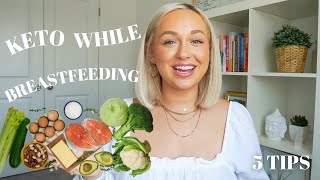 KETO WHILE BREASTFEEDING [upl. by Itak]