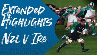 Extended Highlights New Zealand 4614 Ireland  Rugby World Cup 2019 [upl. by Airdnala165]