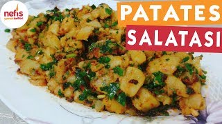 Patates Salatası Tarifi  Salata Tarifleri  Nefis Yemek Tarifleri [upl. by Annat221]