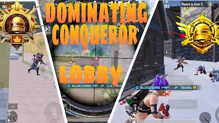 Dominating conqueror lobby 🥵😱 foryouyourpagevirals [upl. by Itnahsa257]