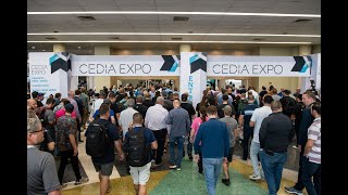 CEDIA Commercial Integrator Expo Floor plan Exhibitor List [upl. by Atel]