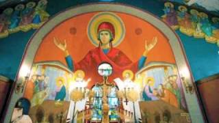 Frescoes from St George Serbian Orthodox Church Schererville Northwest Indiana [upl. by Crystie]