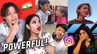 Indian Music will put you in the FEELS Latinos react to Indian Singers that went viral on REELS [upl. by Lihkin]