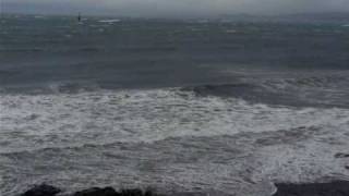 Canada Victoria BC Ogden Point A Wind Storm Gale [upl. by Hardy]