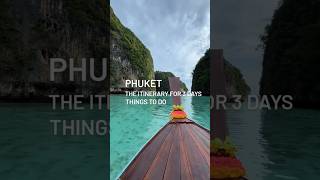 3 Days Phuket Itinerary Thailand Tour phuket itinerary thailand trip [upl. by Wilonah752]