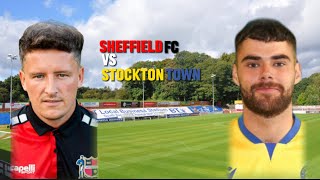 SHEFFIELD FC CONTINUE TO LOOSE 😳Sheffield Fc vs Stockton Town [upl. by Tyra]