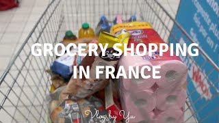 Grocery Shopping 🛒 in France 🇫🇷 in October  French Supermarket October Edition with Price [upl. by Jobie]