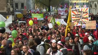 COP23 manifestation pour plus daction contre le réchauffement [upl. by Anirtac]