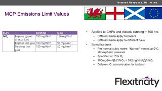 Flexitricitys Medium Combustion Plant Directive Webinar [upl. by Vershen]