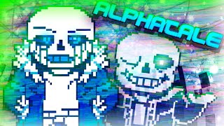 Alphatale Error 404 Sans Fight By NotRig [upl. by Hett]