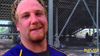 Blue Hens Football Training Camp 2014 Behind the Scenes with Brody Kern [upl. by Arriaes757]