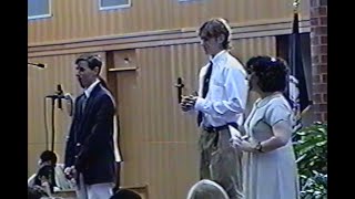 Centreville High School Clifton Virginia Class of 1995 Baccalaureate Service [upl. by Hernardo]