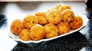 REZEPT FRIED CHEESE BALLS  FRITTIERTE KÄSEBÄLLCHEN  schnell und einfach selber machen [upl. by Anihta]